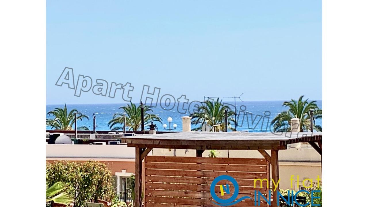 Aparthotel Riviera Nice Cote D'Azur - Old Town - Studio Ac - Sea View - 50M Promenade Des Anglais- La Maison Linda Buitenkant foto