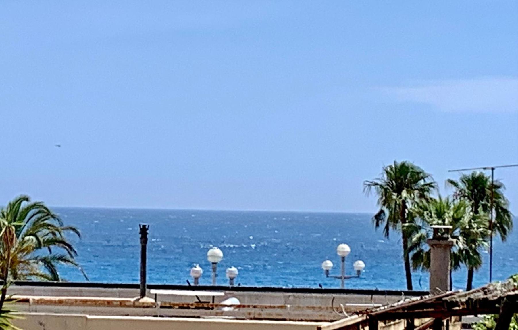 Aparthotel Riviera Nice Cote D'Azur - Old Town - Studio Ac - Sea View - 50M Promenade Des Anglais- La Maison Linda Buitenkant foto