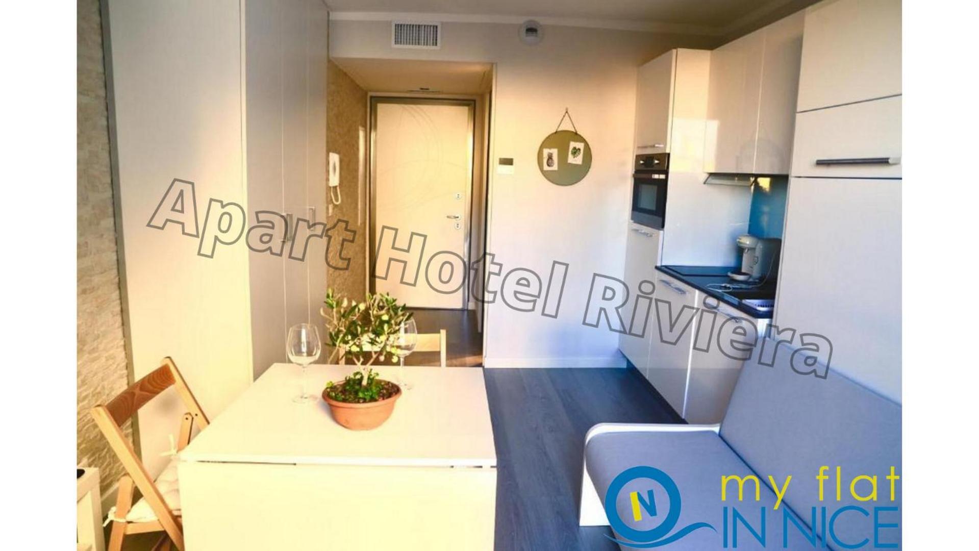 Aparthotel Riviera Nice Cote D'Azur - Old Town - Studio Ac - Sea View - 50M Promenade Des Anglais- La Maison Linda Buitenkant foto