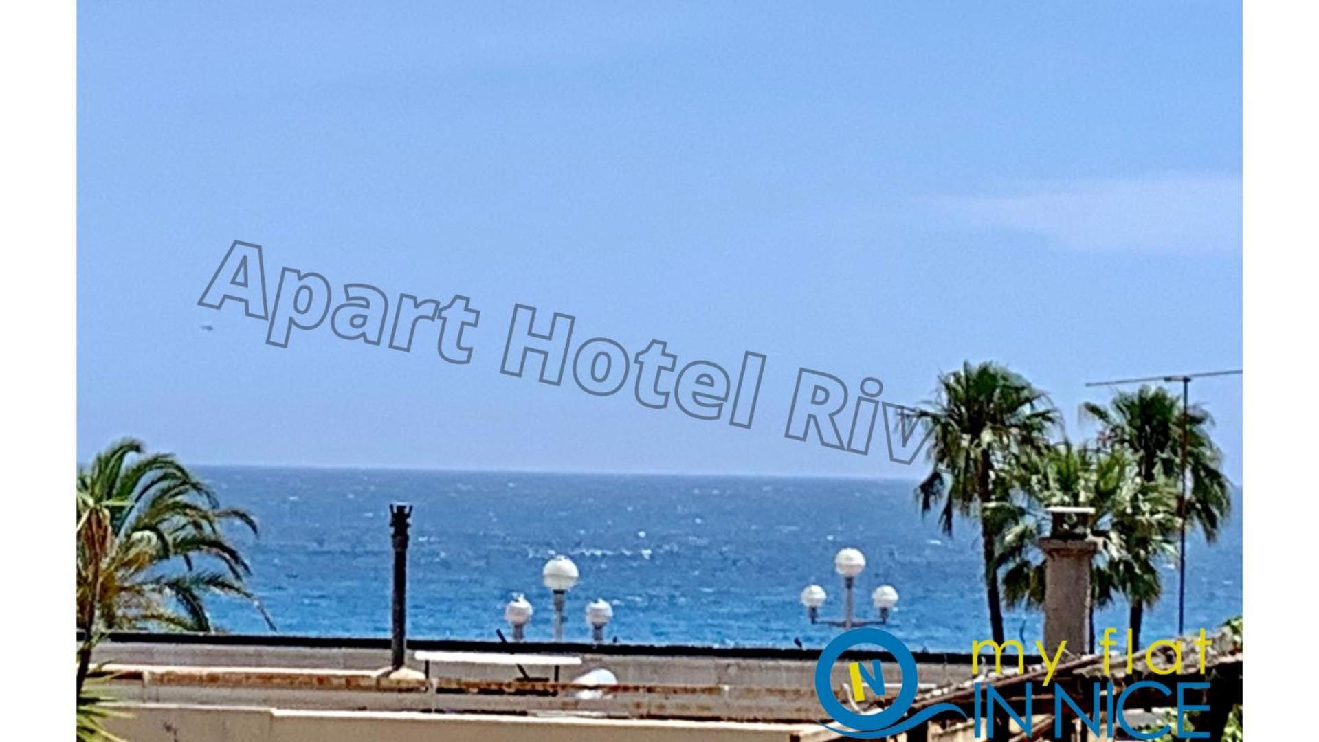 Aparthotel Riviera Nice Cote D'Azur - Old Town - Studio Ac - Sea View - 50M Promenade Des Anglais- La Maison Linda Buitenkant foto