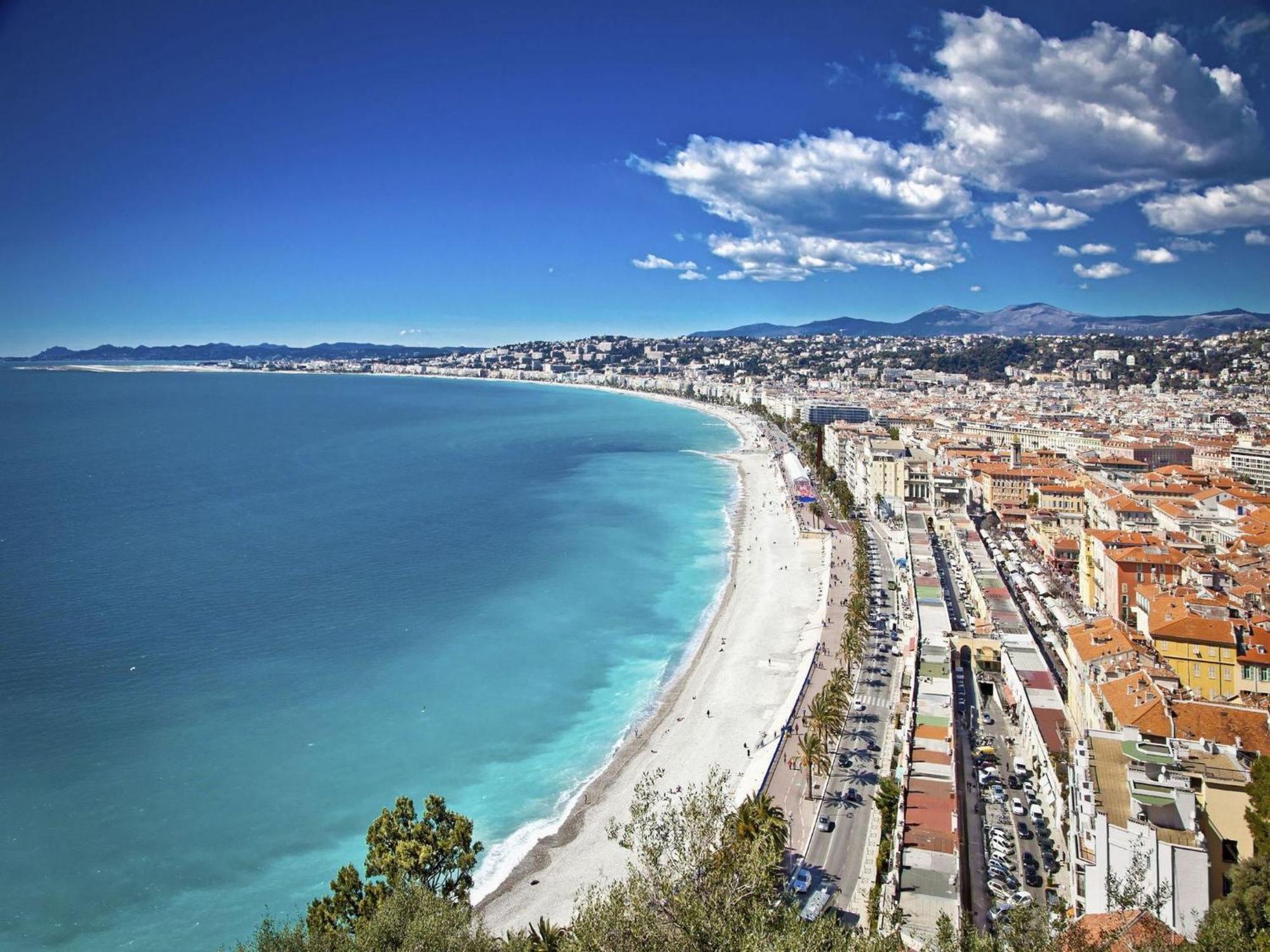 Aparthotel Riviera Nice Cote D'Azur - Old Town - Studio Ac - Sea View - 50M Promenade Des Anglais- La Maison Linda Buitenkant foto
