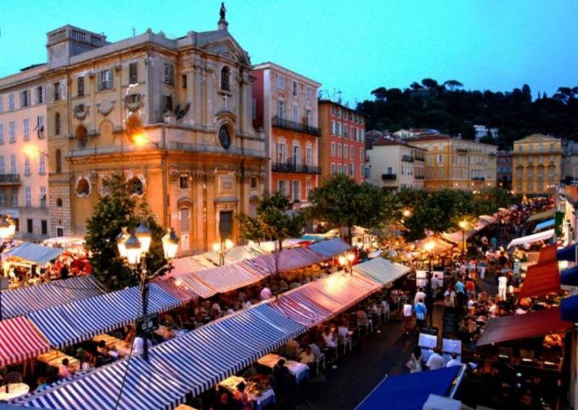 Aparthotel Riviera Nice Cote D'Azur - Old Town - Studio Ac - Sea View - 50M Promenade Des Anglais- La Maison Linda Buitenkant foto